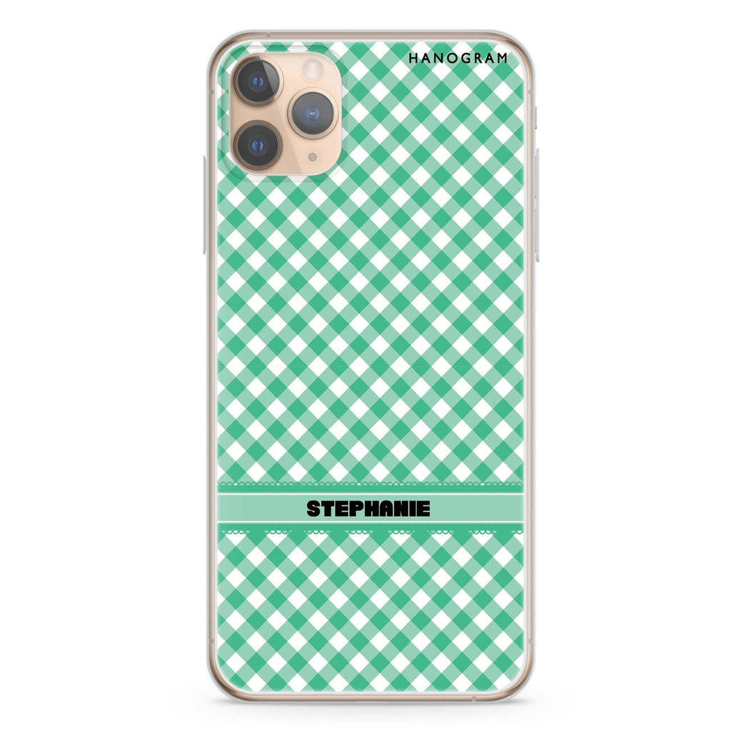 Lovely Green iPhone 11 Pro Max 水晶透明保護殼