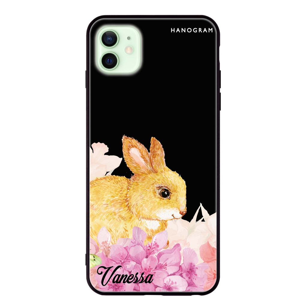 Bunny & Me iPhone 12 mini 超薄強化玻璃殻
