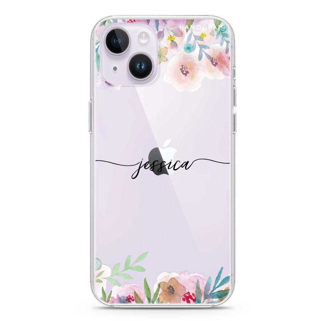 Art of Floral iPhone 14 水晶透明保護殼