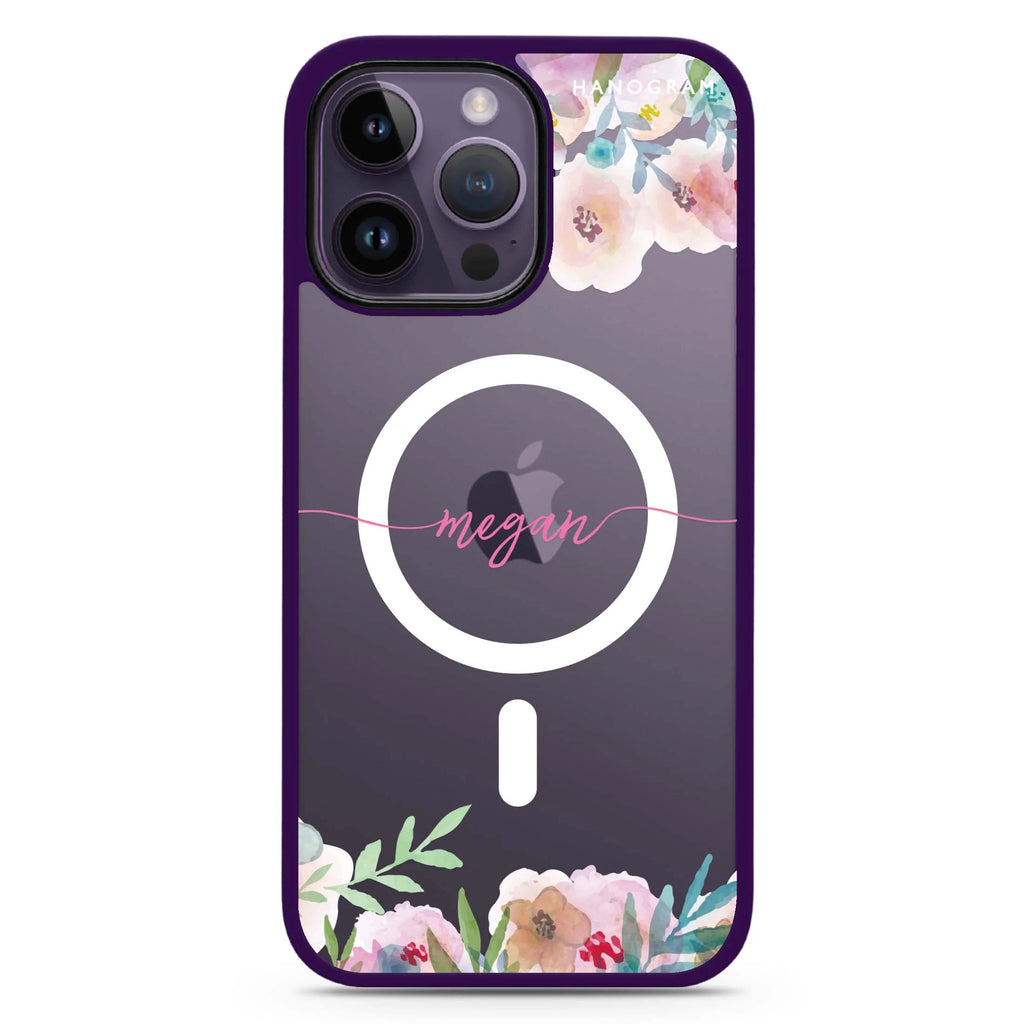 Art of Floral Magsafe 兼容防衝擊保護殼