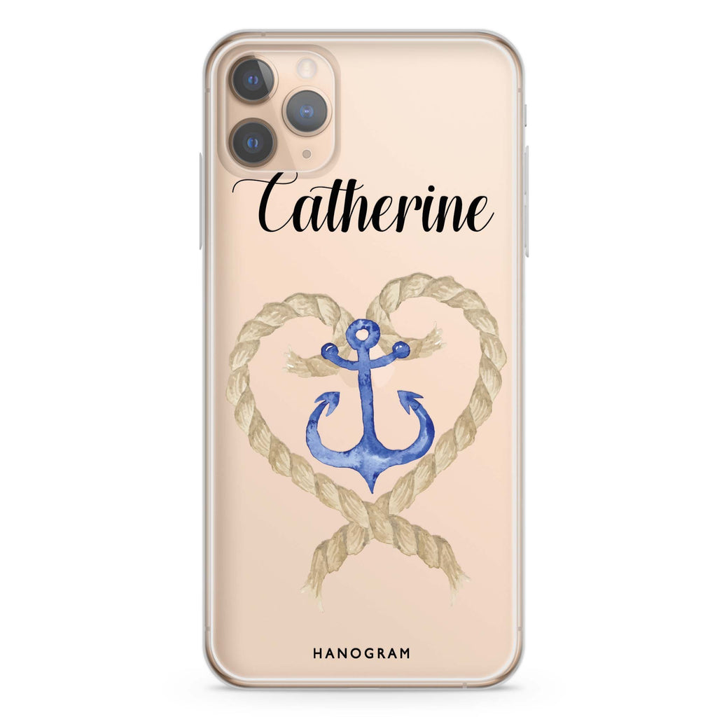 Heart & Anchor iPhone 11 Pro 水晶透明保護殼