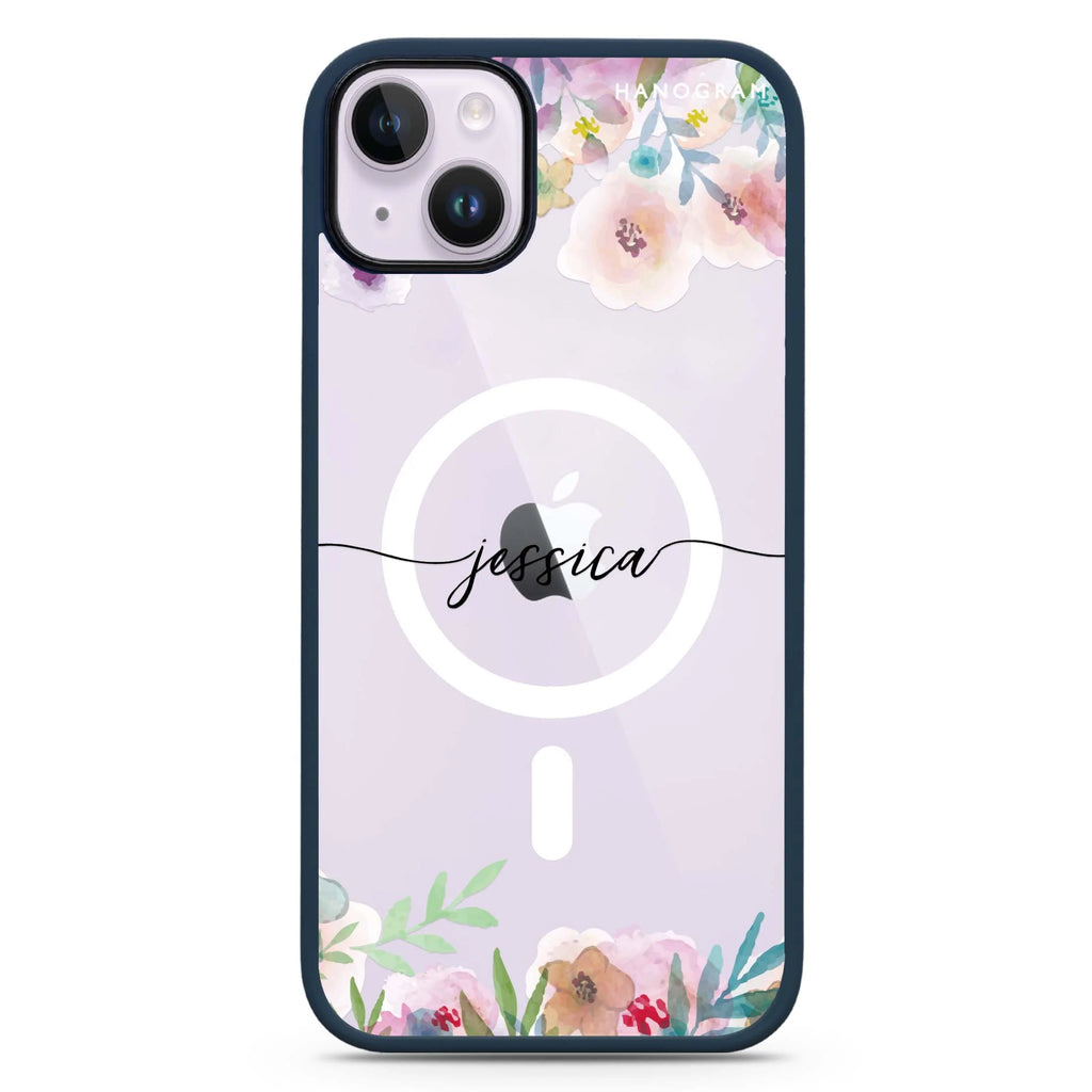 Art of Floral iPhone 14 Plus Magsafe 兼容防衝擊保護殼