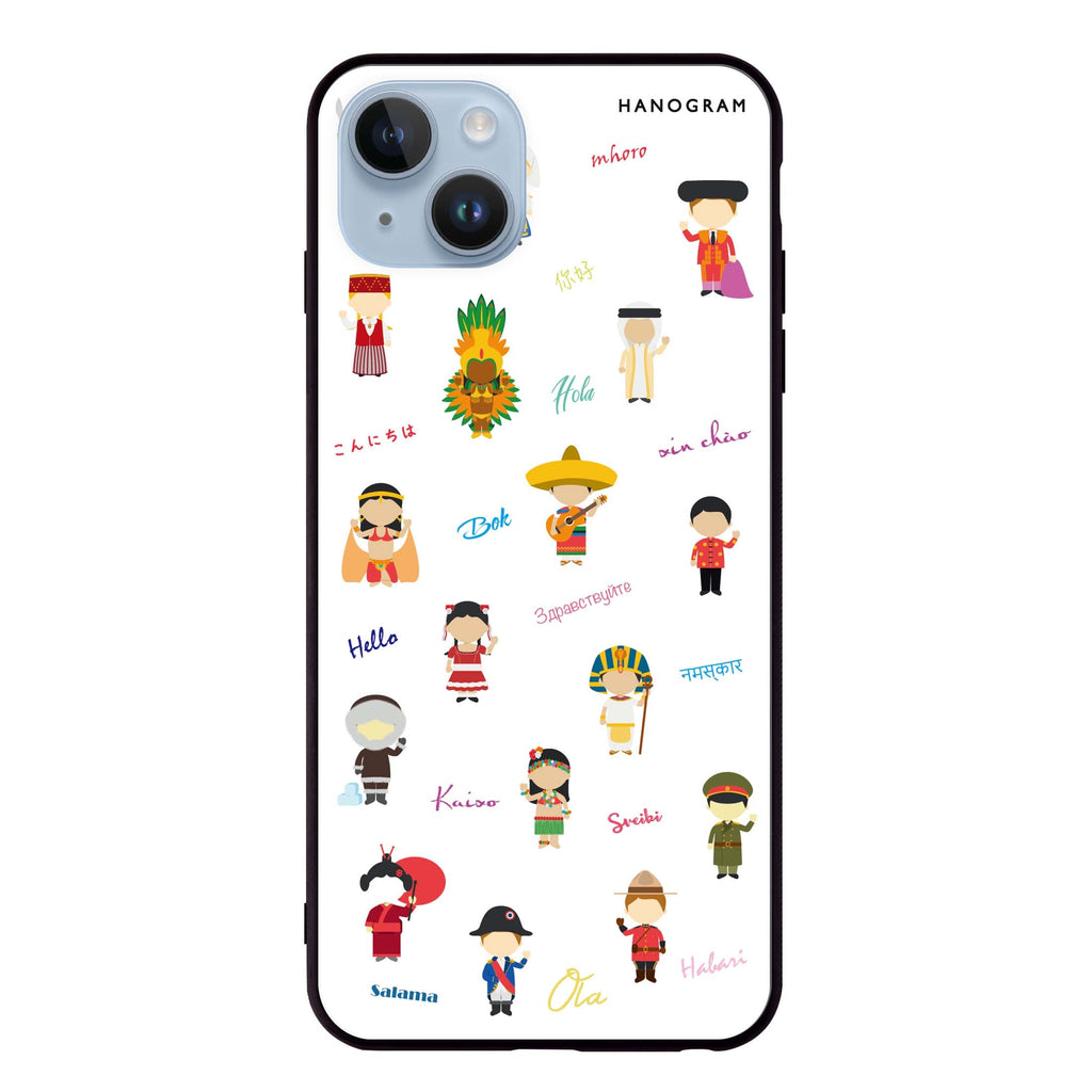 Culture People iPhone 13 Mini 超薄強化玻璃殻