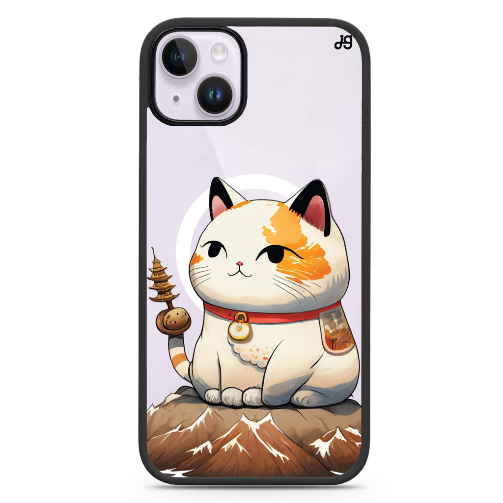 A Cute Cat iPhone 14 Plus Magsafe 兼容防衝擊保護殼