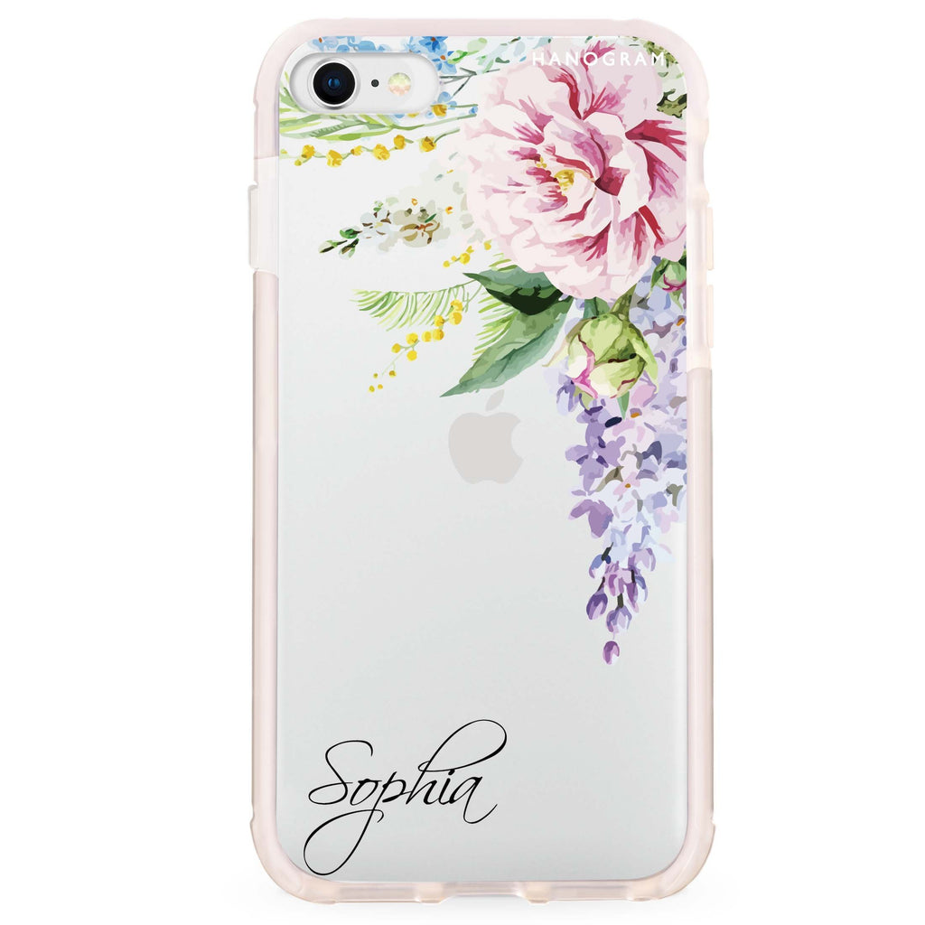 Tropical Floral II iPhone SE 吸震防摔保護殼