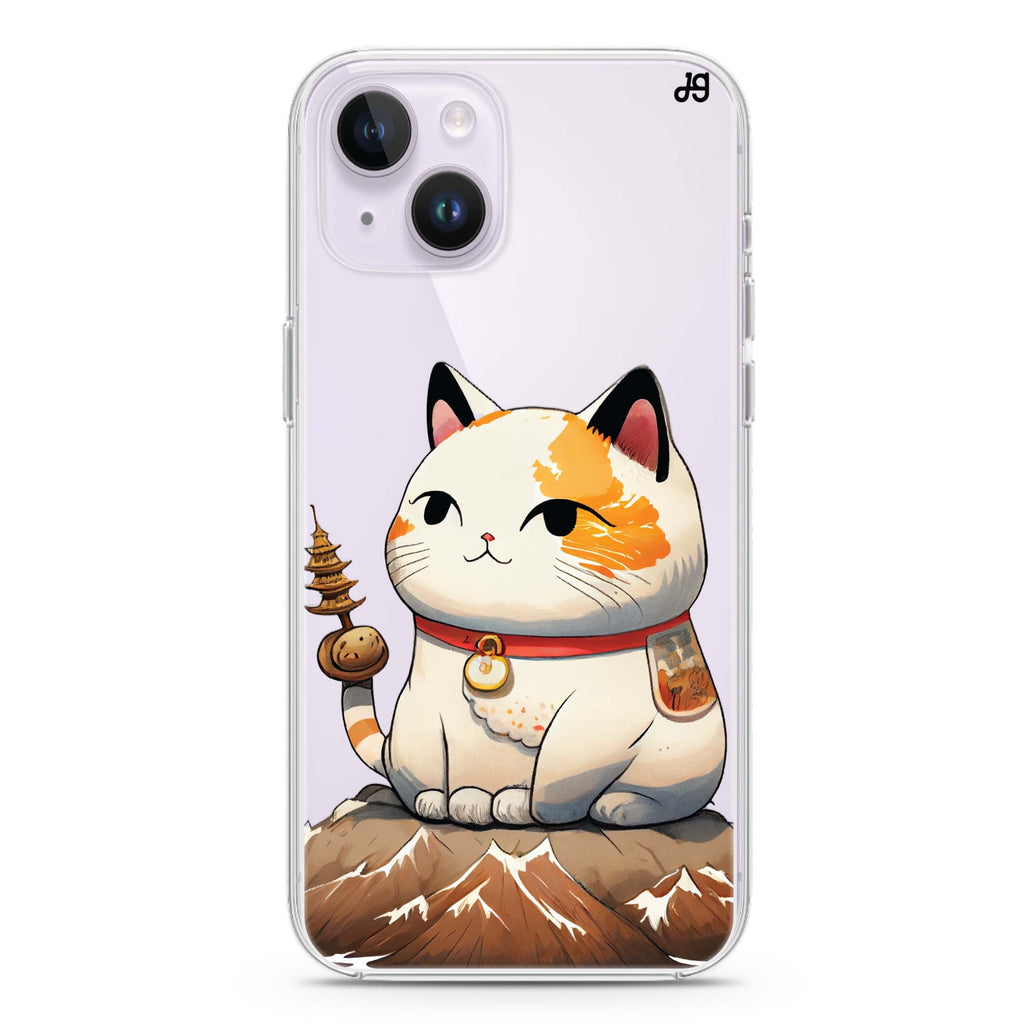 A Cute Cat iPhone 14 水晶透明保護殼