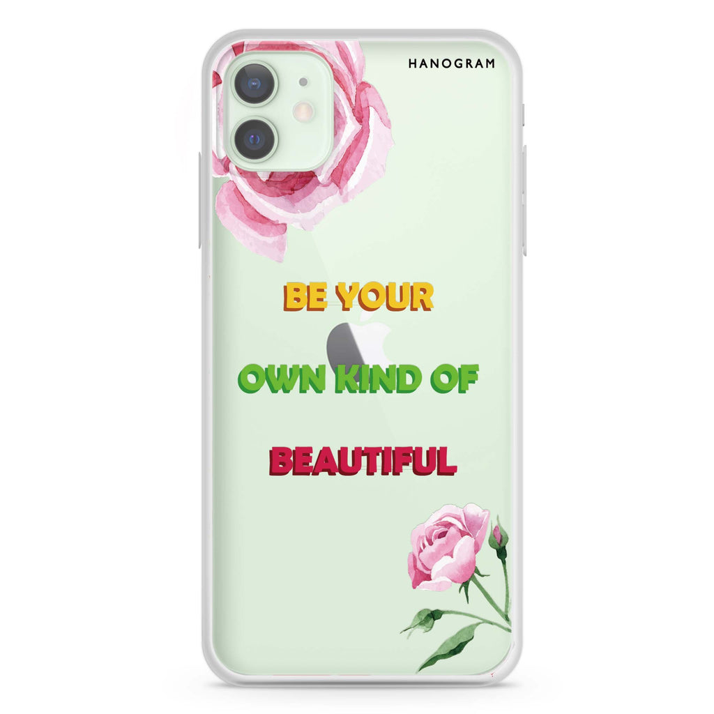 You are beautiful iPhone 12 透明軟保護殻