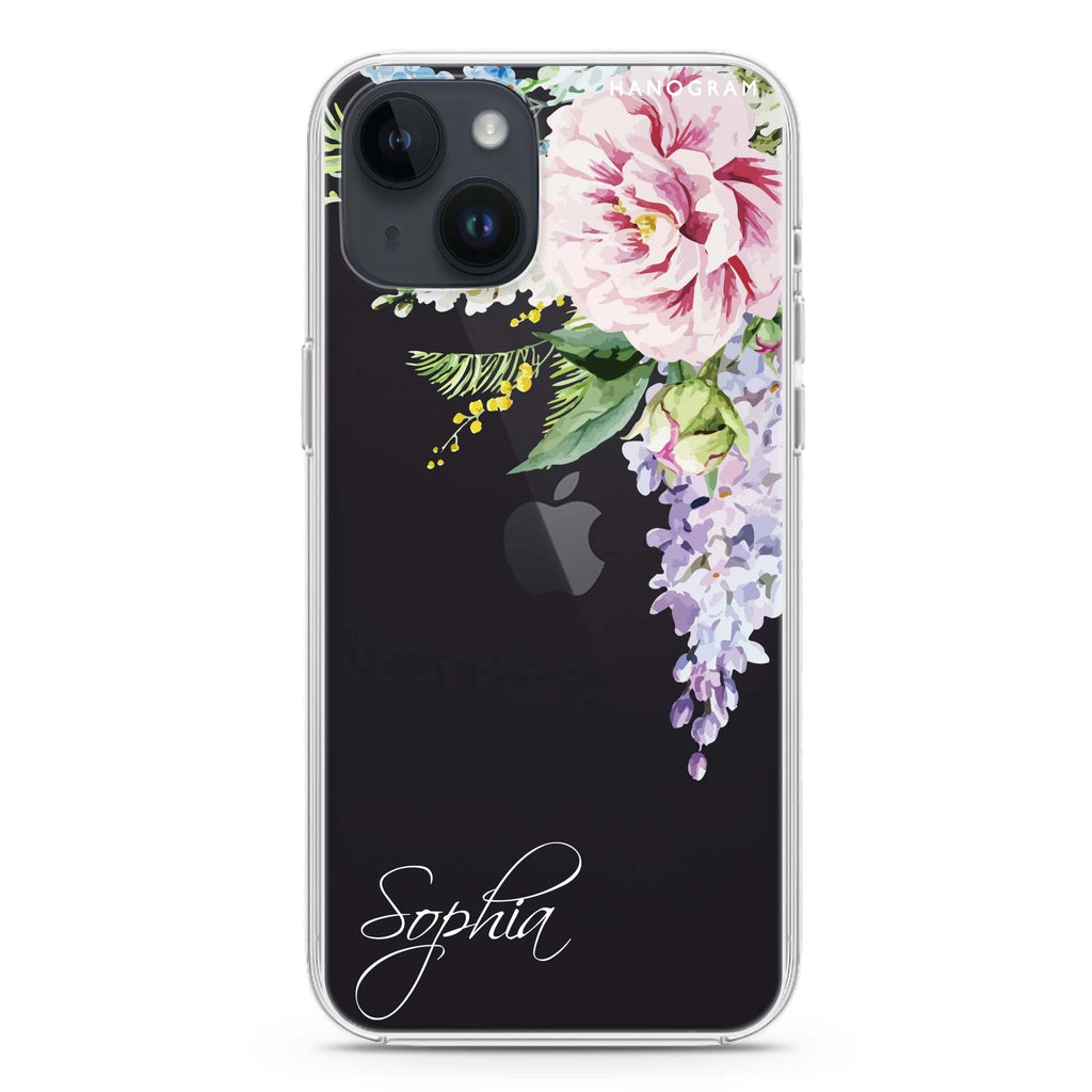 Tropical Floral II iPhone 14 水晶透明保護殼