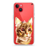 Watercolour Cat iPhone 14 水晶透明保護殼