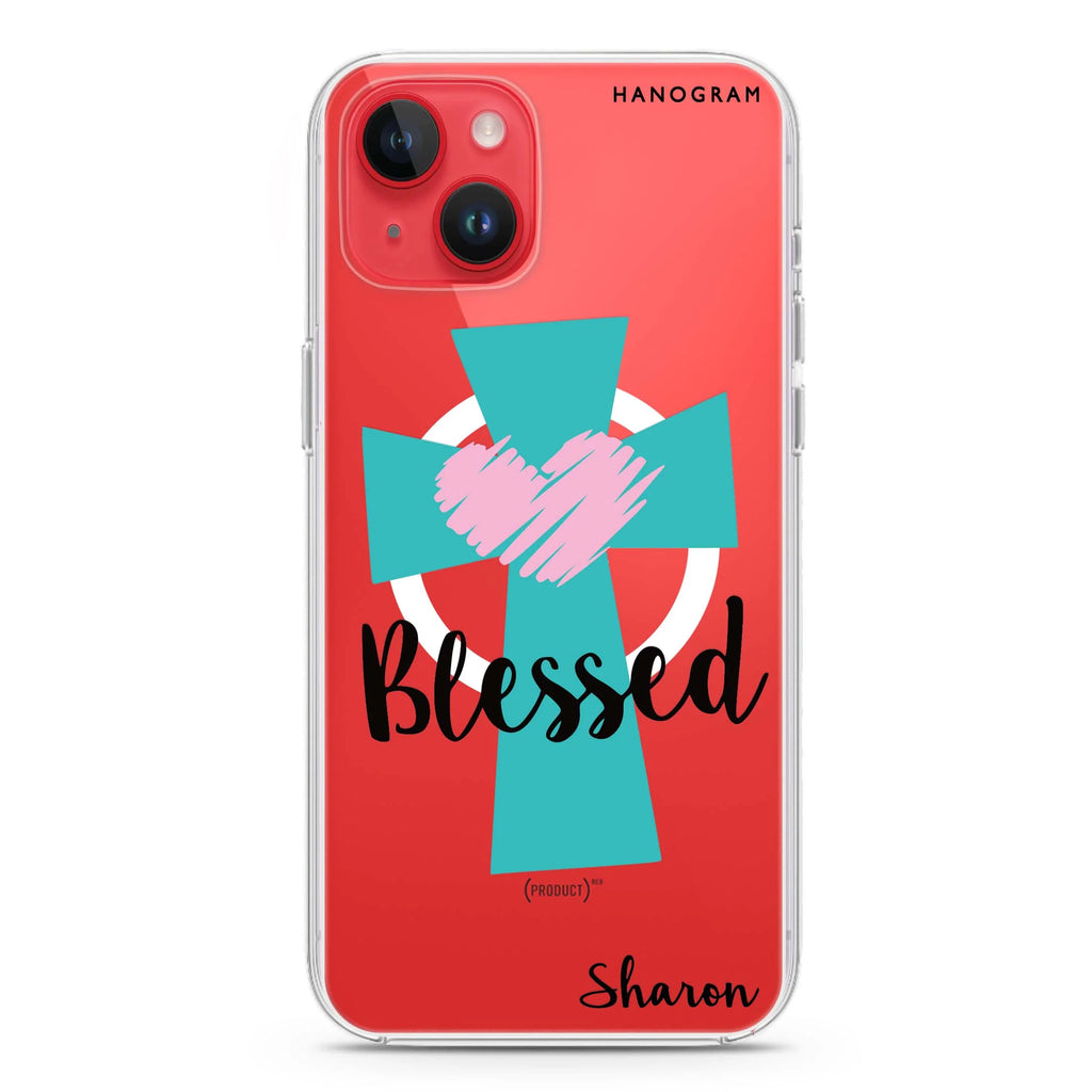 Blessed iPhone 14 Plus Magsafe 兼容水晶透明保護殼