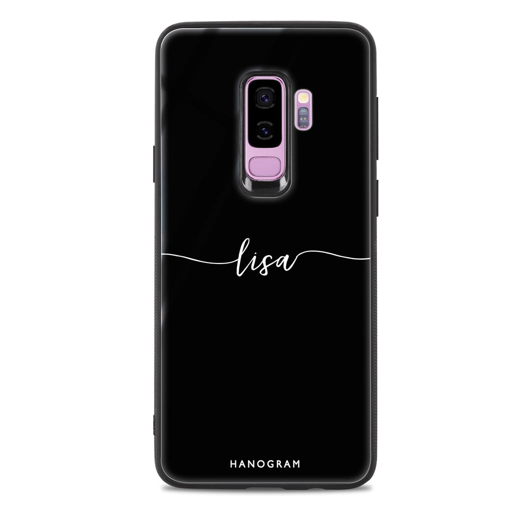 Slim Handwritten Samsung S9 Plus 超薄強化玻璃殻