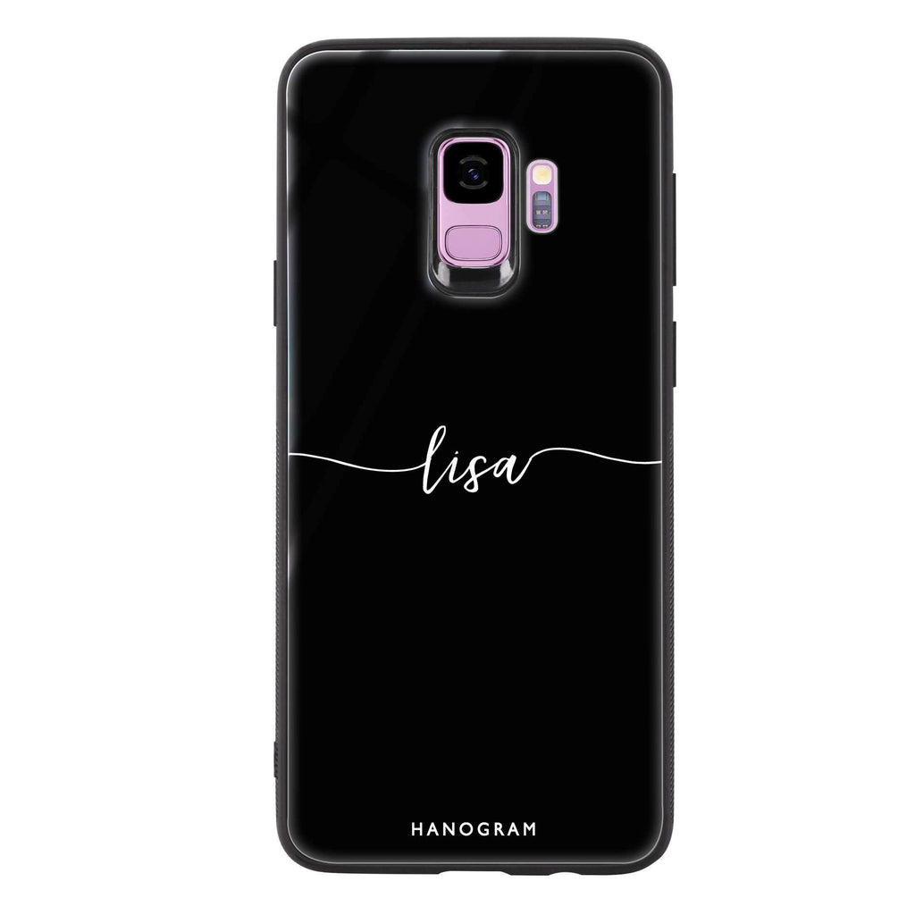 Slim Handwritten Samsung S9 超薄強化玻璃殻