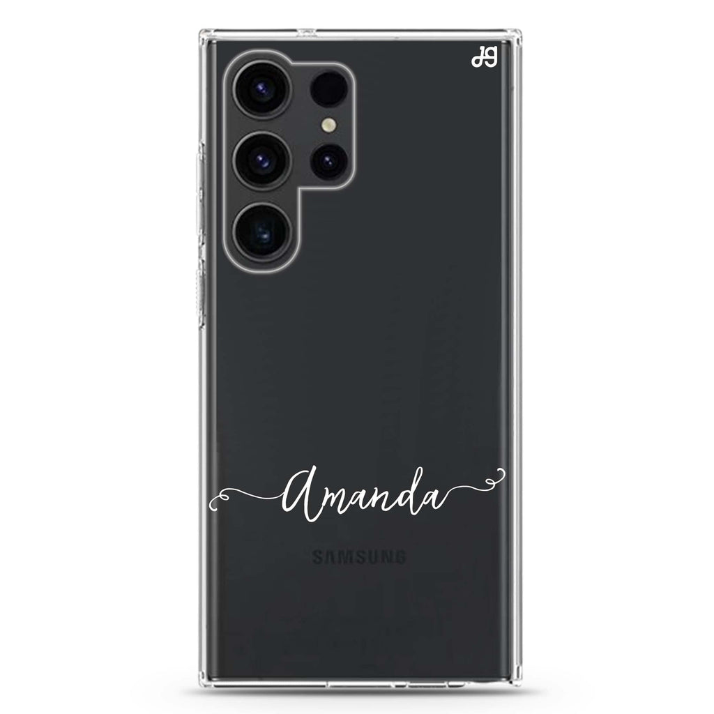 Vine Samsung Galaxy Ultra 可加名字透明保護殼，適用 S26/S25/S24/S23 Ultra，圖1
