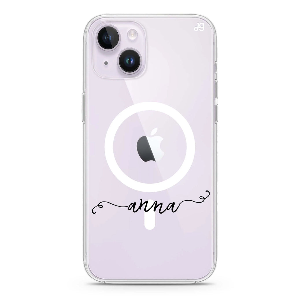 Vine iPhone 14 Plus Magsafe 兼容水晶透明保護殼