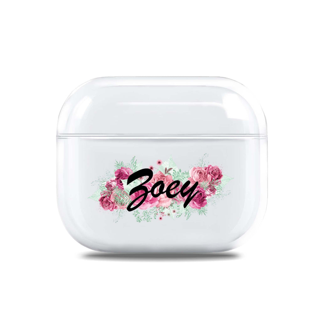 Bright Rose AirPods 透明保護殻