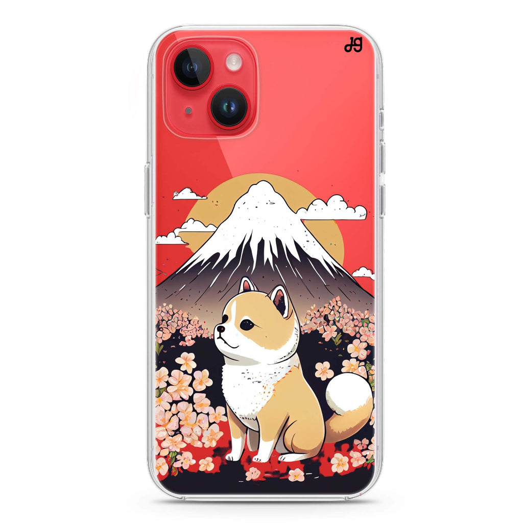 Shiba Inu & Japan iPhone 14 水晶透明保護殼