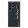 Heart Word Samsung Galaxy Ultra 可加名字透明保護殼，適用 S26/S25/S24/S23 Ultra，圖1