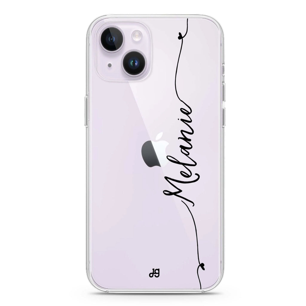 Heart Word iPhone 14 plus 水晶透明保護殼