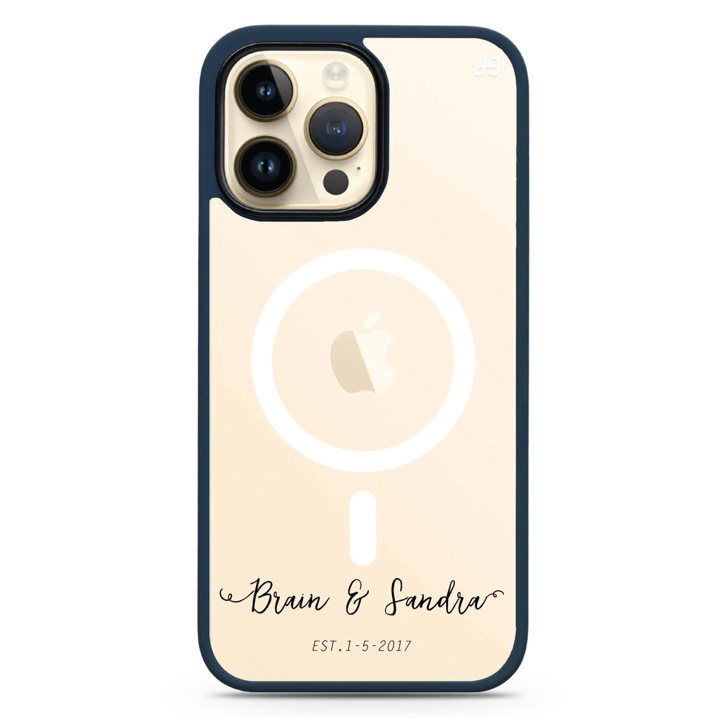 You & Me & Our Date Magsafe 兼容防衝擊保護殼