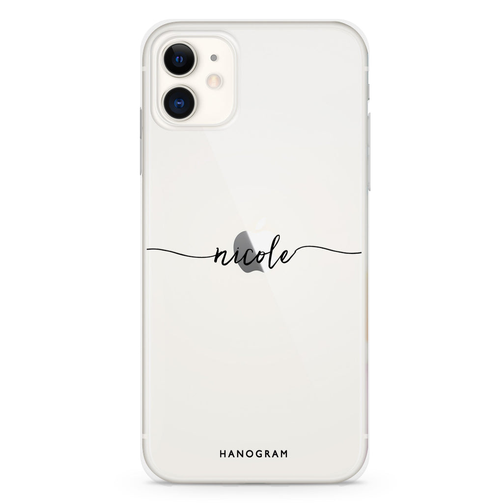 Slim Handwritten iPhone 11 水晶透明保護殼