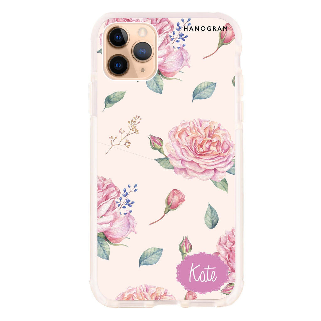 Pinky Flowers iPhone 11 Pro Max 吸震防摔保護殼