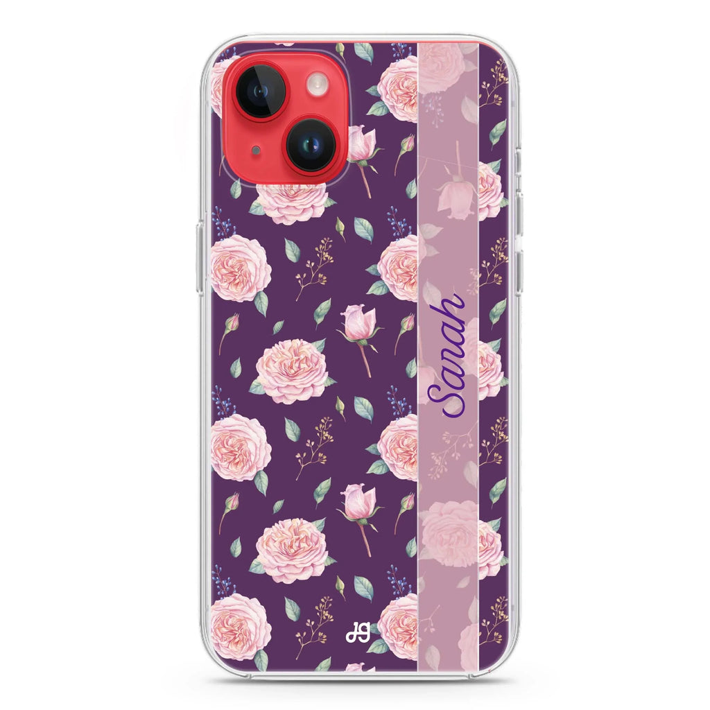 Naughty Purple iPhone 14 Magsafe 兼容水晶透明保護殼