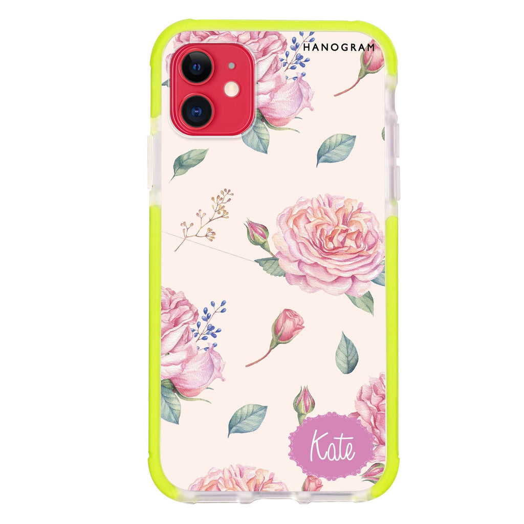 Pinky Flowers iPhone 11 吸震防摔保護殼