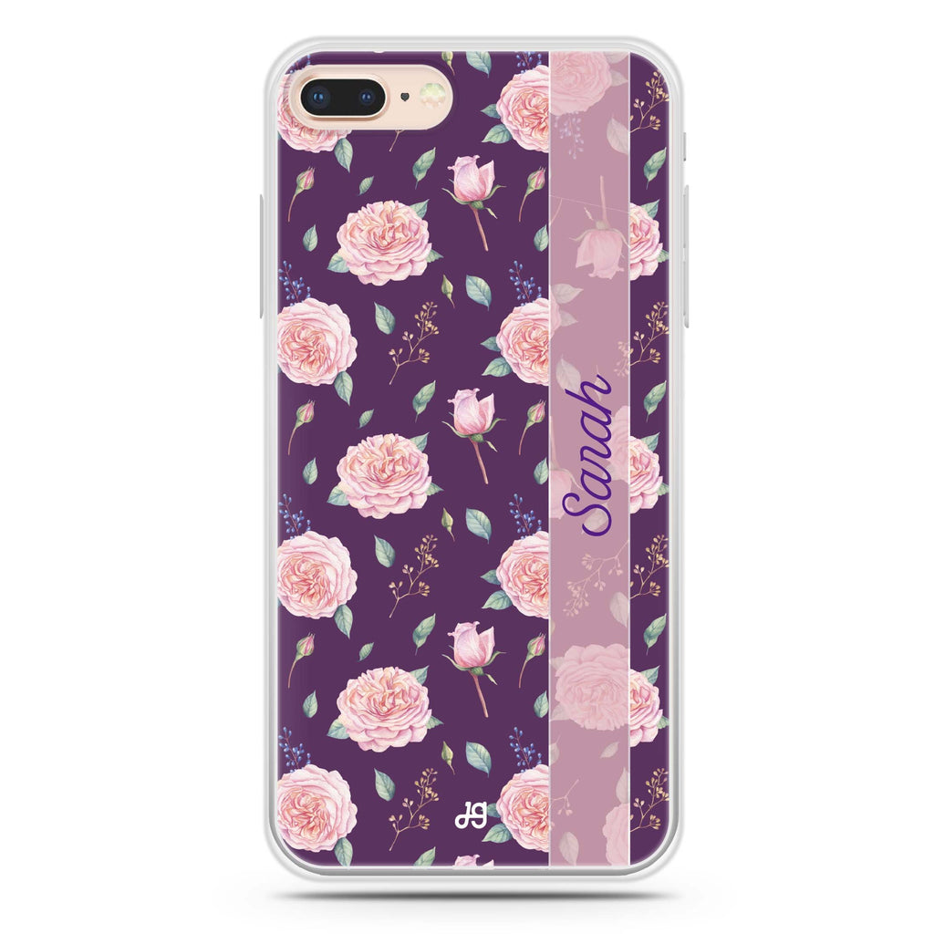 Naughty Purple iPhone 8 Plus 水晶透明保護殼