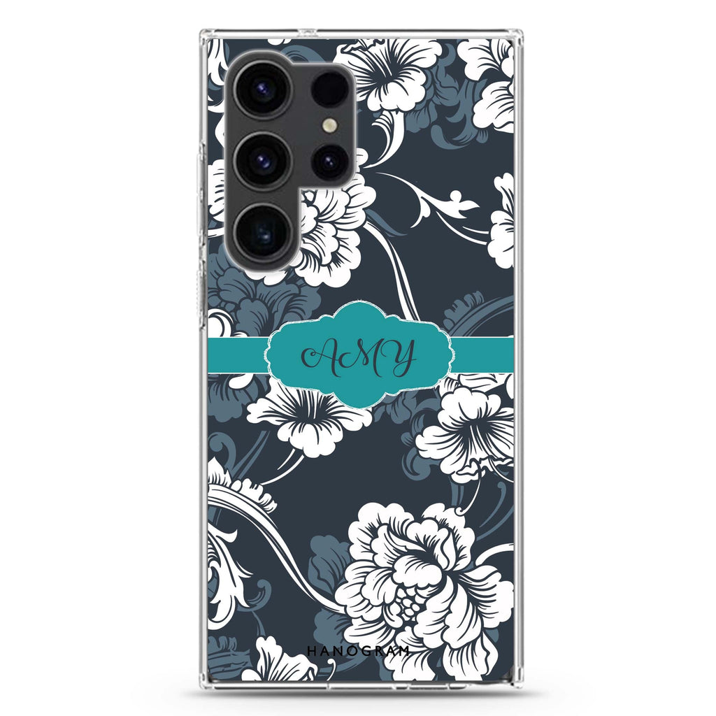 Ceramic Art Samsung Galaxy Ultra 可加名字透明保護殼，適用 S26/S25/S24/S23 Ultra，圖1