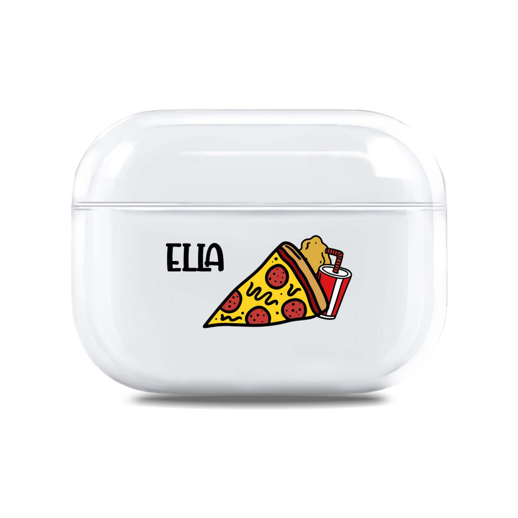 Pizza Time AirPods Pro 透明保護殻