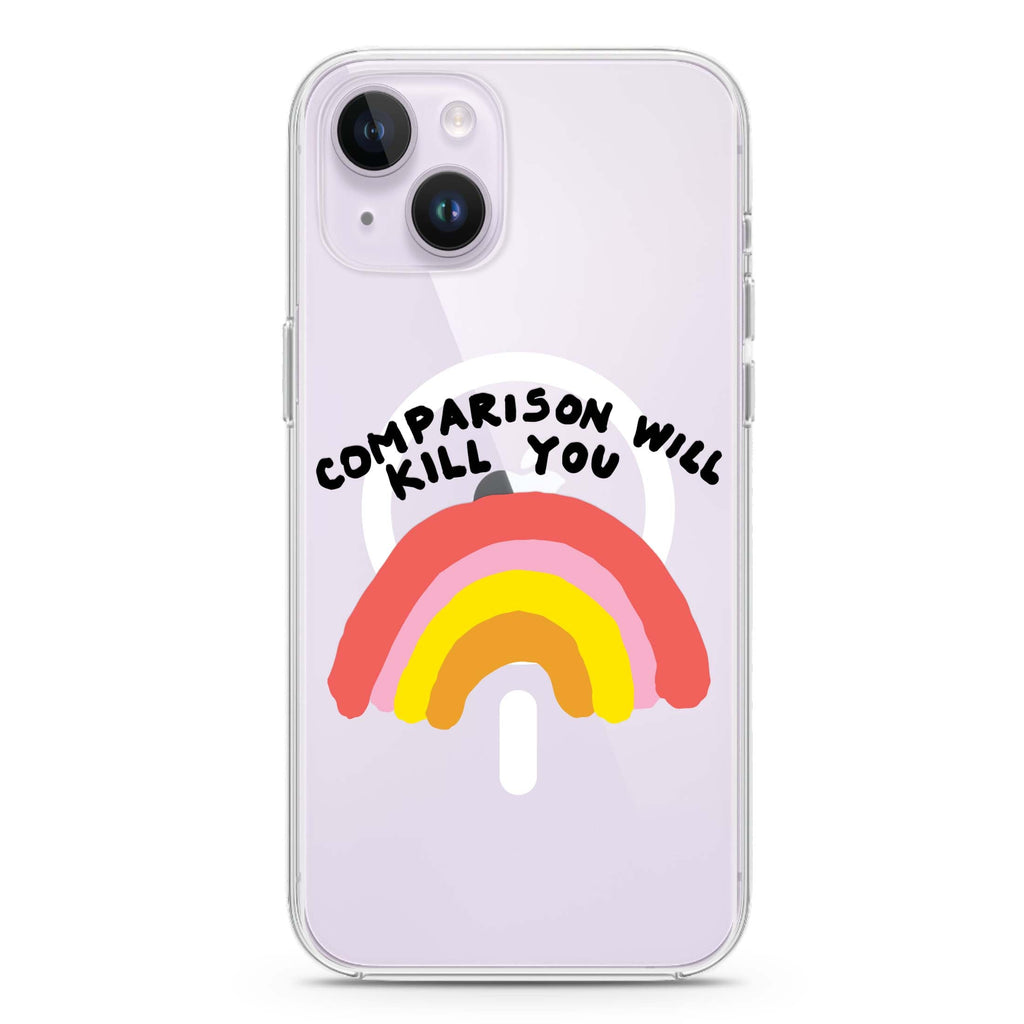 No Comparison iPhone 14 Plus Magsafe 兼容水晶透明保護殼