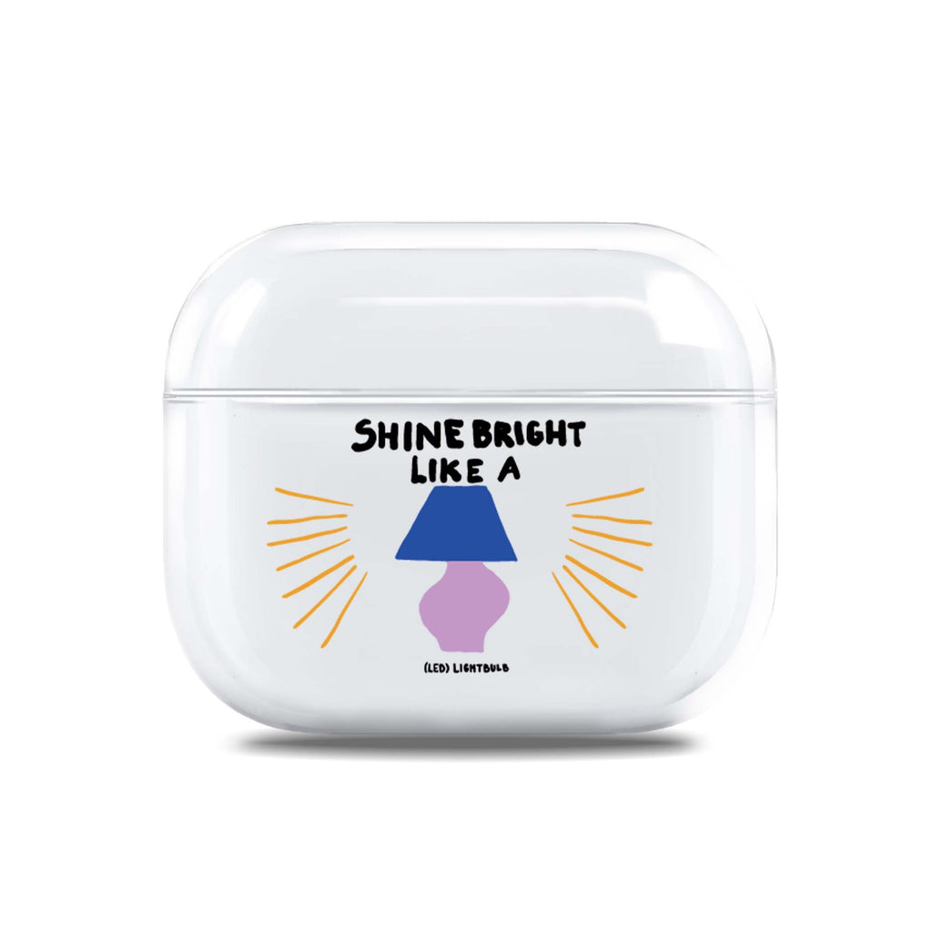 Shine Bright Like a LED AirPods 透明保護殻