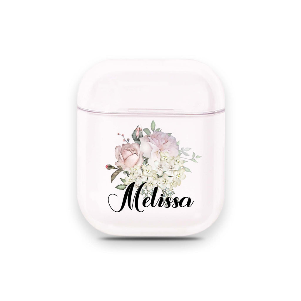Elegant Floral III Airpods 透明保護殻