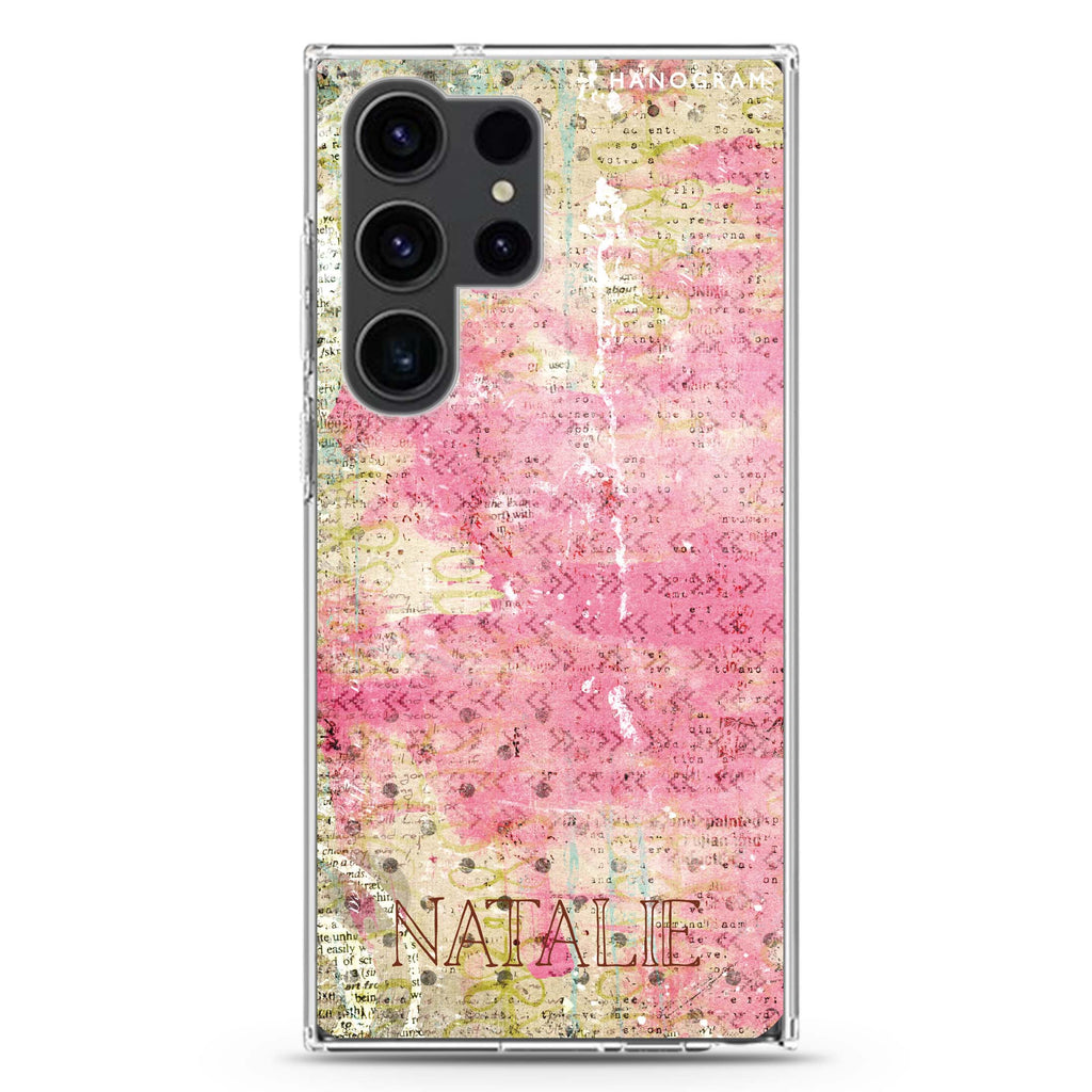 illusion Samsung Galaxy Ultra 可加名字透明保護殼，適用 S26/S25/S24/S23 Ultra，圖1