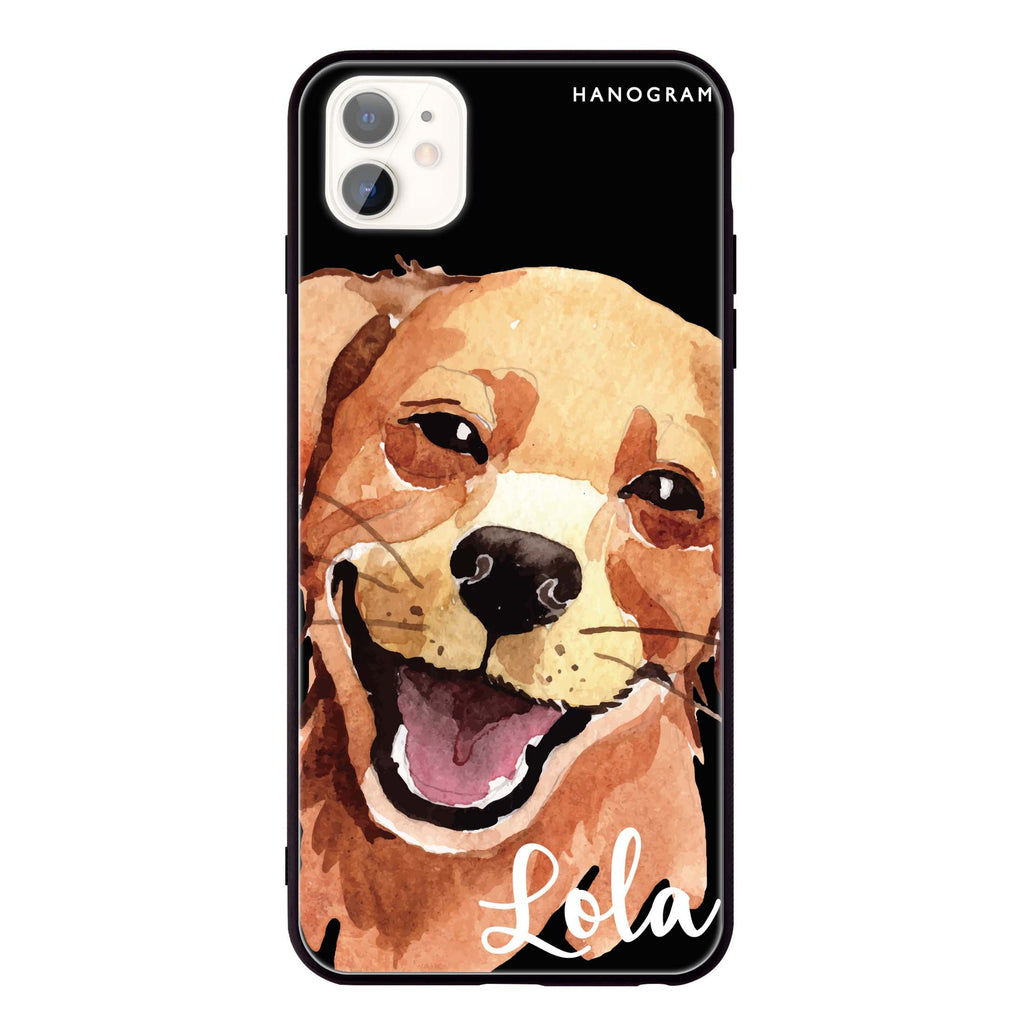 Golden Retriever iPhone 11 超薄強化玻璃殻