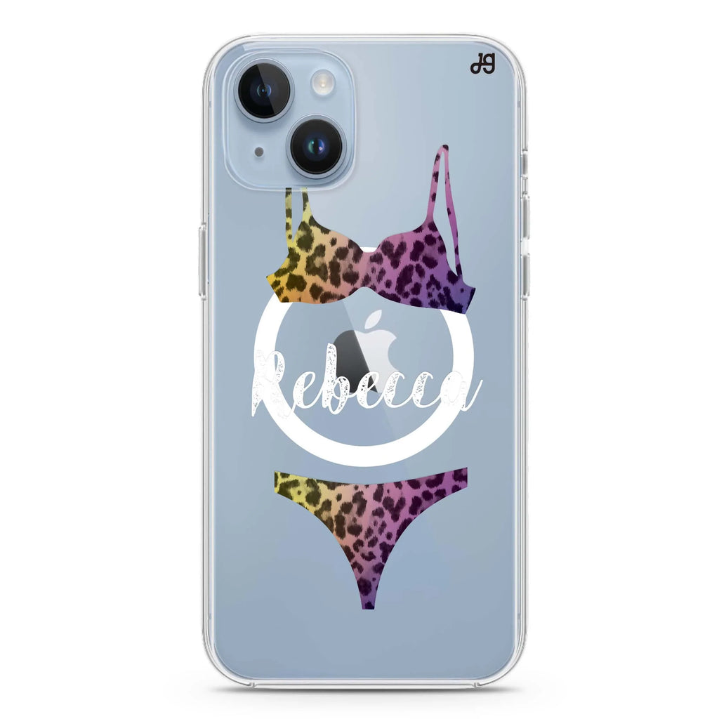 Lingerie Sets iPhone 14 Magsafe 兼容水晶透明保護殼