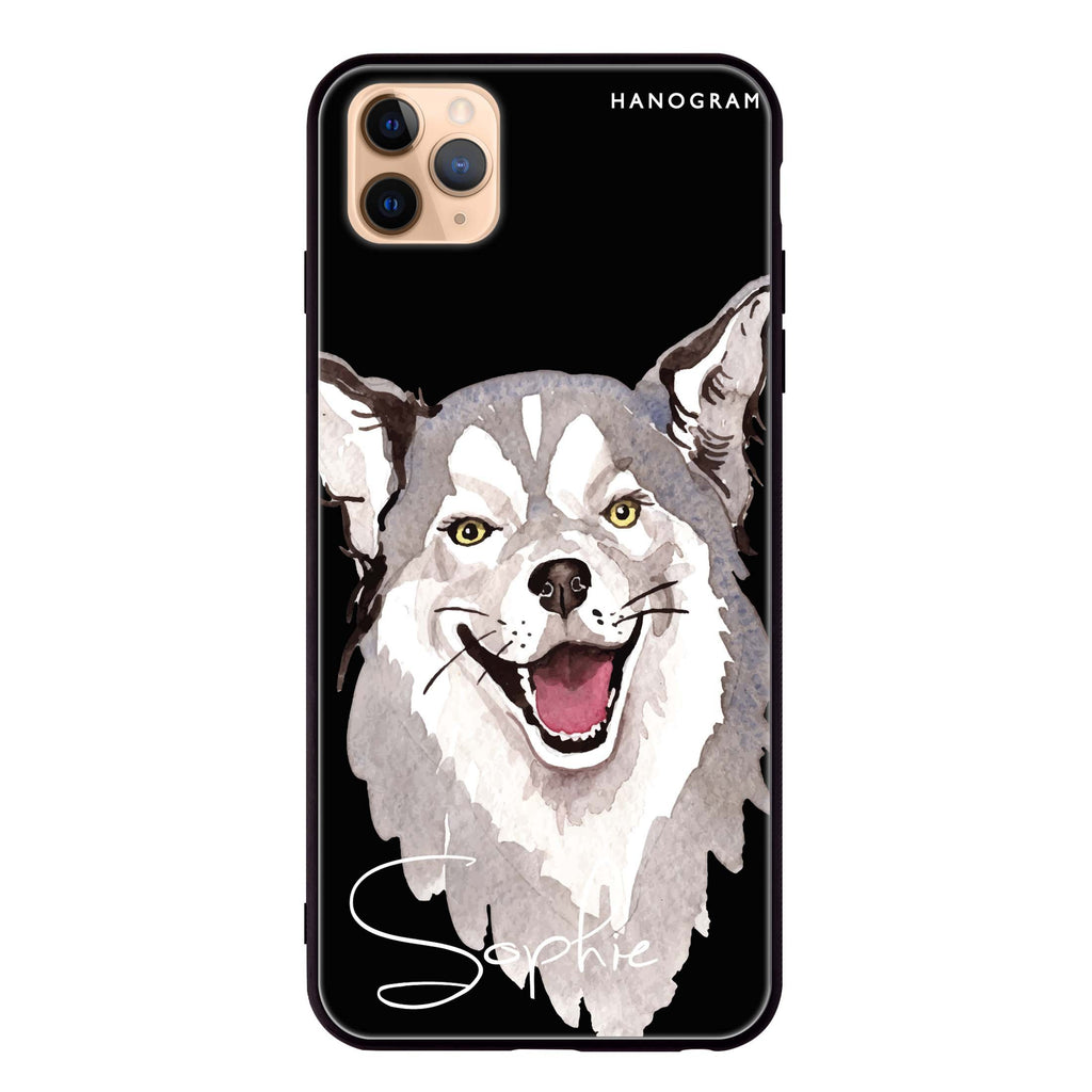 Border Collie iPhone 11 Pro Max 超薄強化玻璃殻