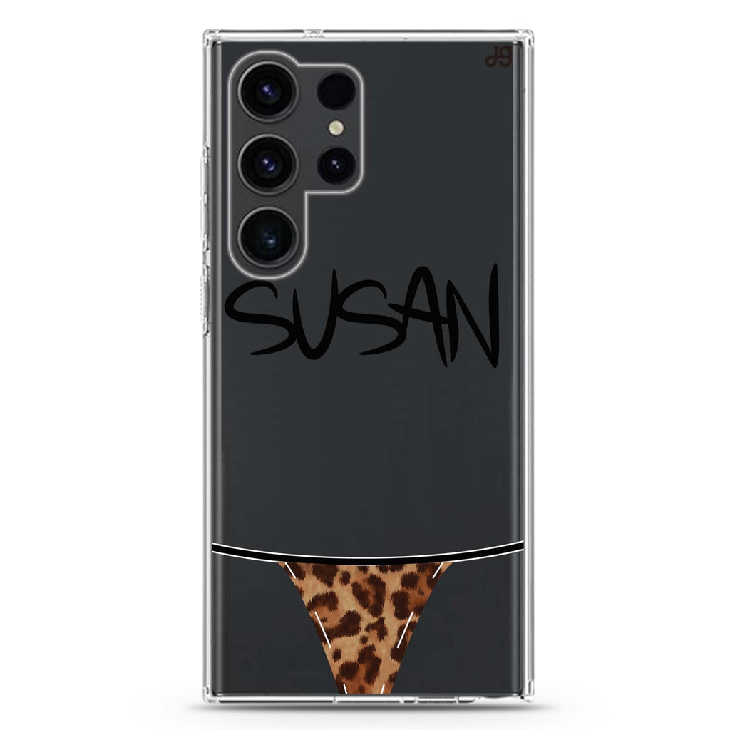 Sexy Lingerie Samsung Galaxy Ultra 可加名字透明保護殼，適用 S26/S25/S24/S23 Ultra，圖1