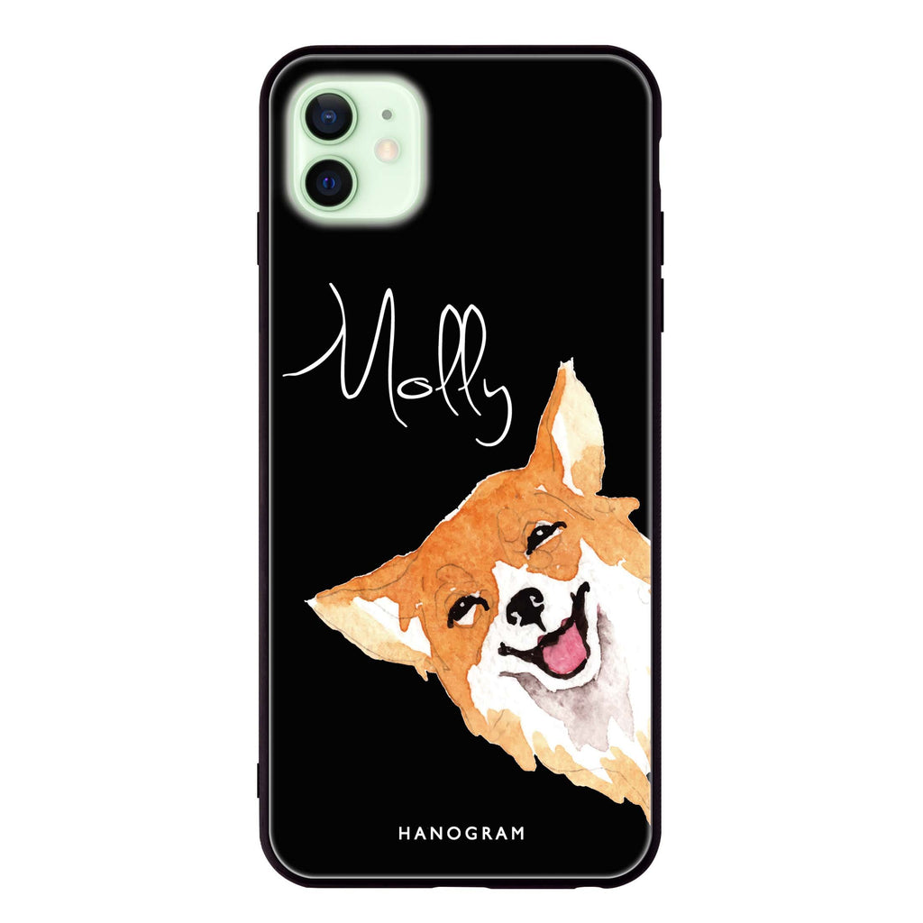 Welsh Corgi iPhone 12 mini 超薄強化玻璃殻