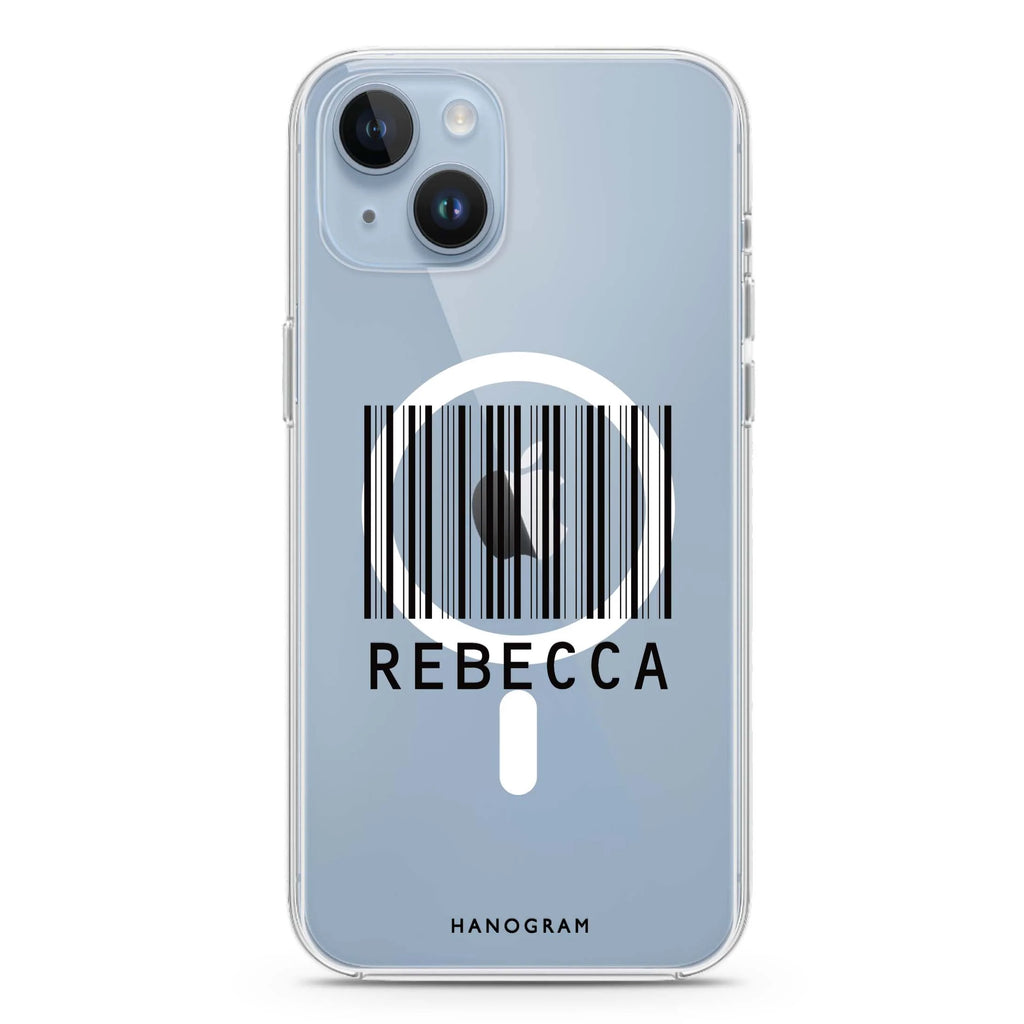 Barcode iPhone 14 Plus Magsafe 兼容水晶透明保護殼