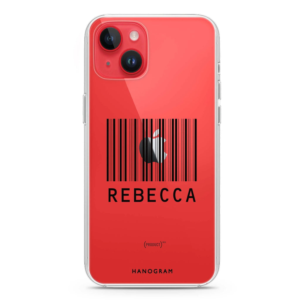 Barcode iPhone 14 水晶透明保護殼