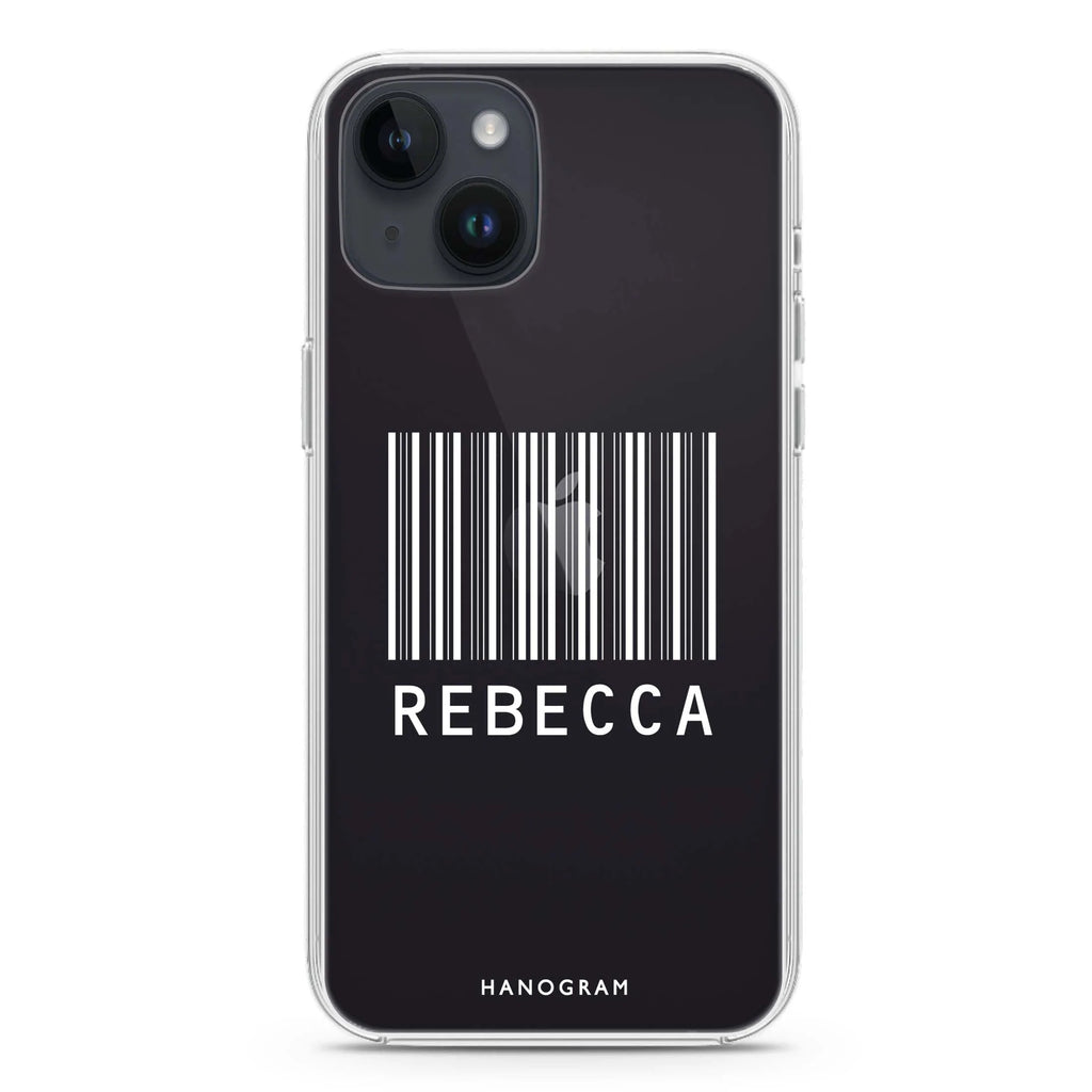 Barcode iPhone 14 plus 水晶透明保護殼
