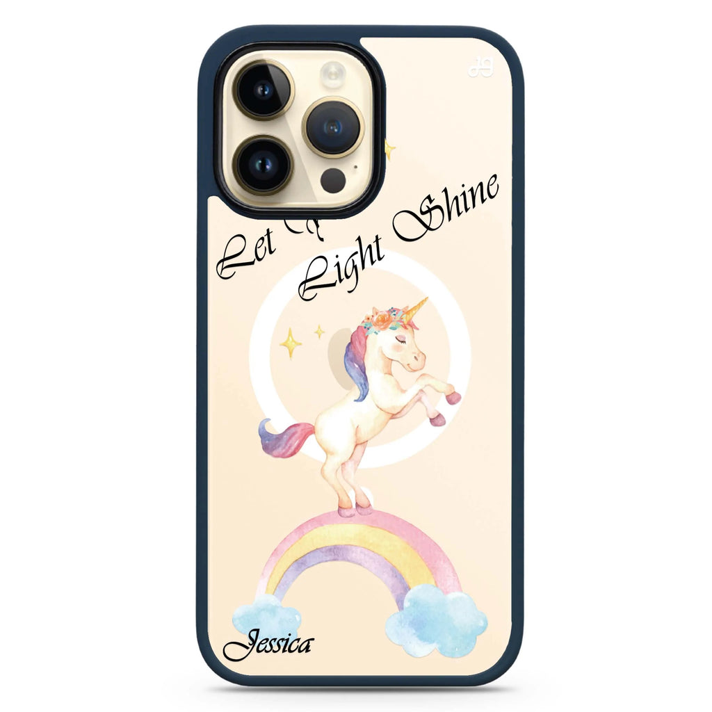 Rainbow Unicorn Magsafe 兼容防衝擊保護殼