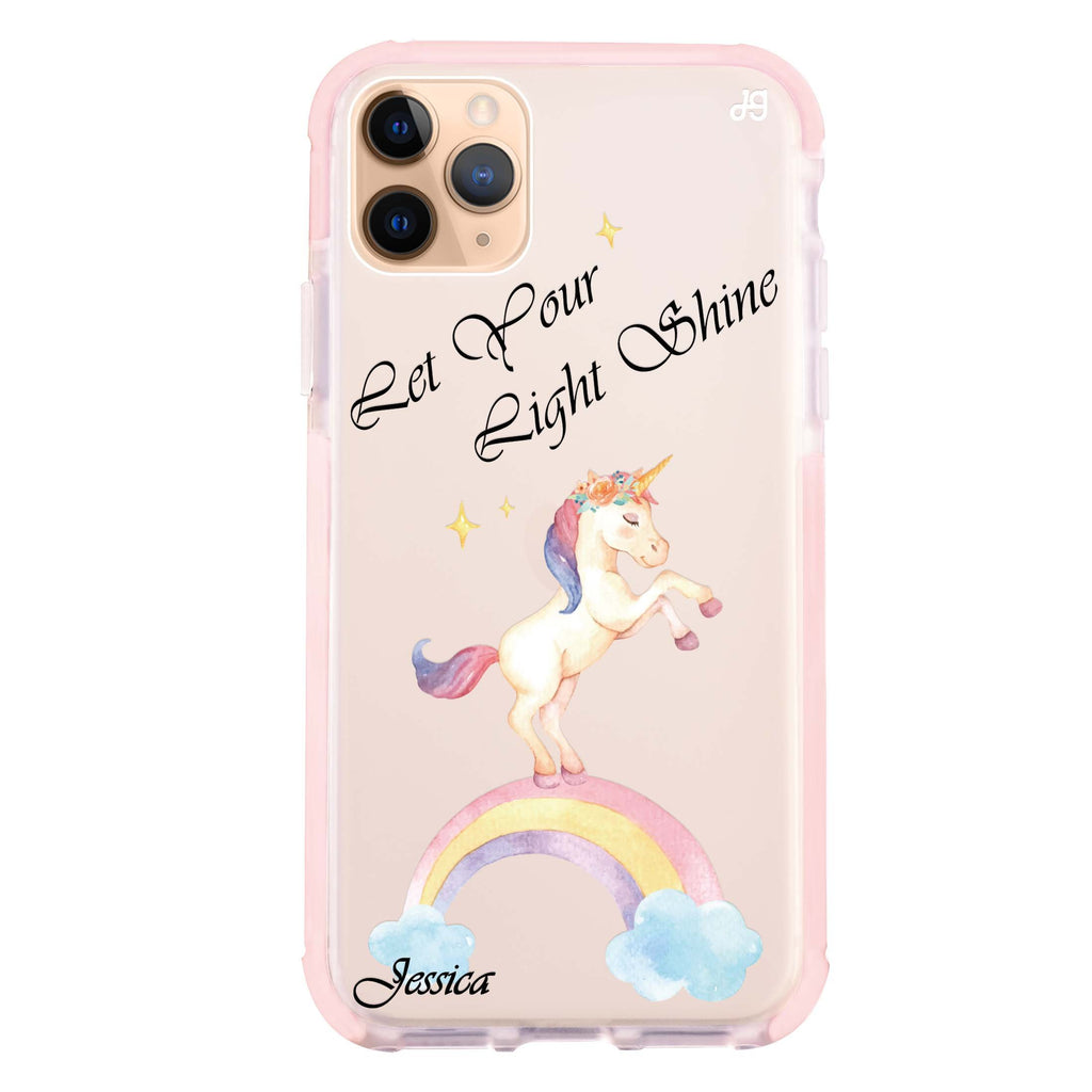 Rainbow Unicorn iPhone 11 Pro Max 吸震防摔保護殼