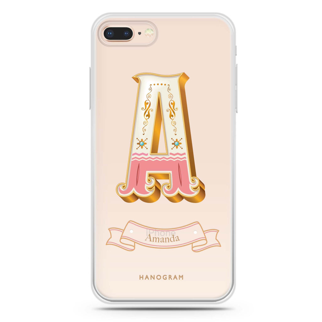Circus monogram iPhone 8 Plus 水晶透明保護殼