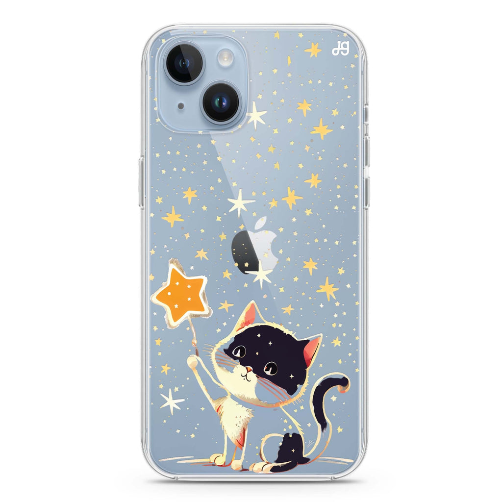 Cat & Star iPhone 14 Plus 水晶透明保護殼