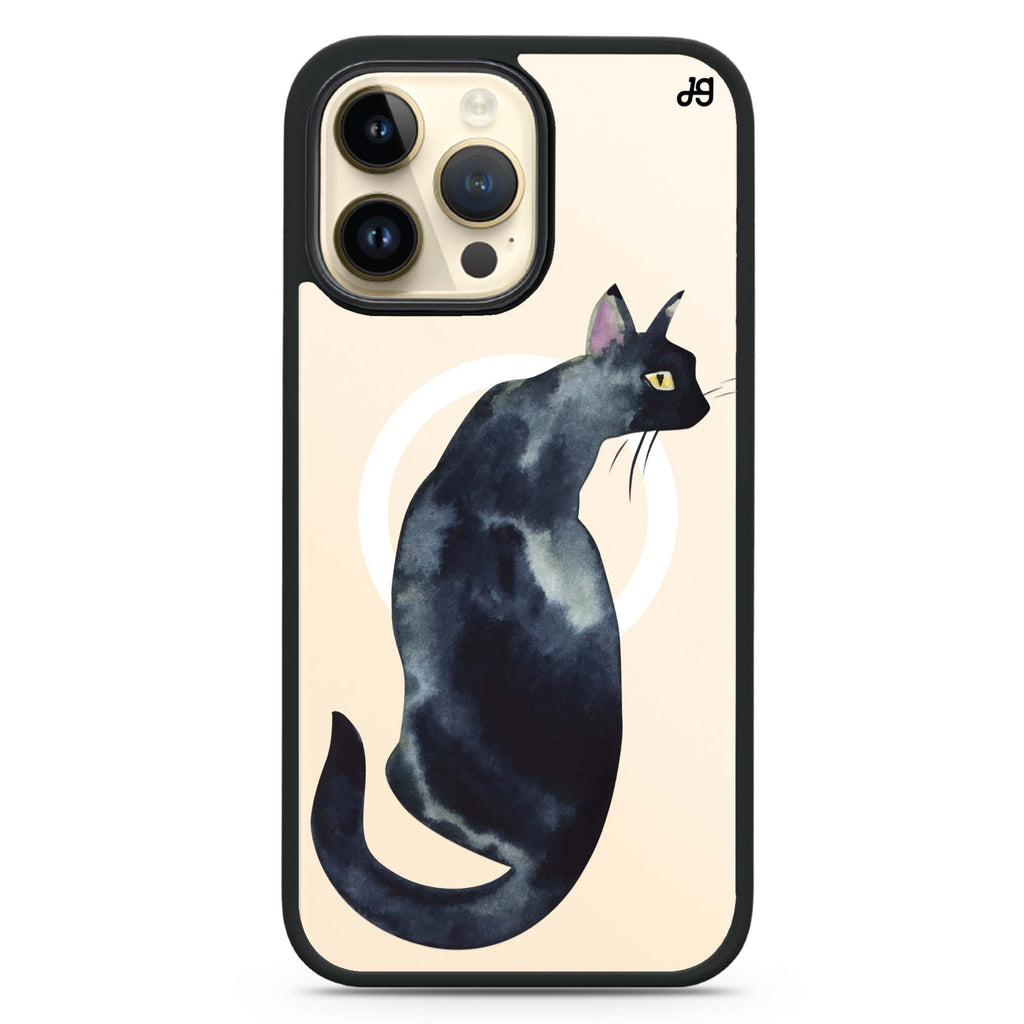 Watercolour Cat Magsafe 兼容防衝擊保護殼