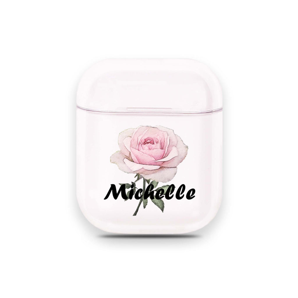 Elegant Rose Airpods 透明保護殻