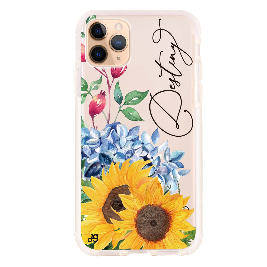Blooming Sunflower iPhone 11 Pro Max 吸震防摔保護殼