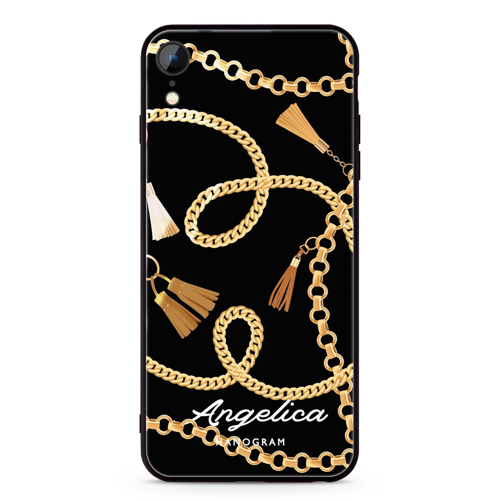 Belt and Chain I iPhone XR 超薄強化玻璃殻